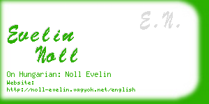 evelin noll business card